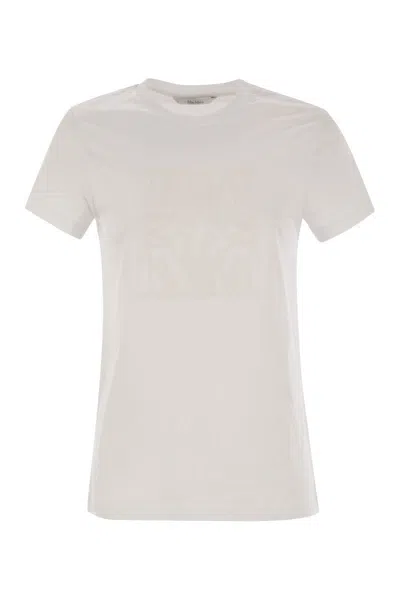 MAX MARA MAX MARA GIOVANE - MAXMARABESQUE T-SHIRT IN COTTON