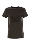 Max Mara Giovane - Maxmarabesque T-shirt In Cotton In Black