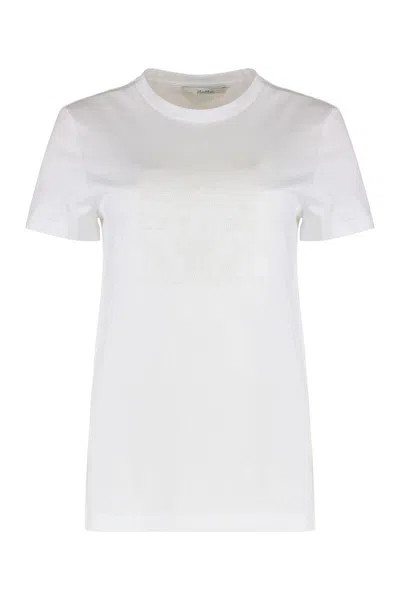 MAX MARA MAX MARA GIOVANE COTTON CREW-NECK T-SHIRT