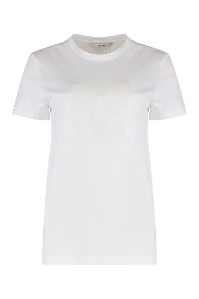 MAX MARA MAX MARA GIOVANE COTTON CREW-NECK T-SHIRT