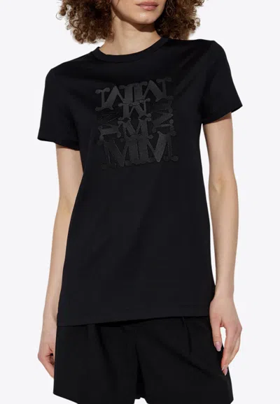 MAX MARA GIOVANE EMBROIDERED T-SHIRT