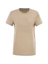 Max Mara Maxmara Mxmgiovane T Shirt With Monogram Logo In Brown