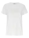 Max Mara T-shirt With Logo Patch In White
