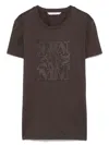 Max Mara Giovane T-shirt In Brown