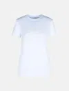 Max Mara 'giovane' White Cotton T-shirt In White