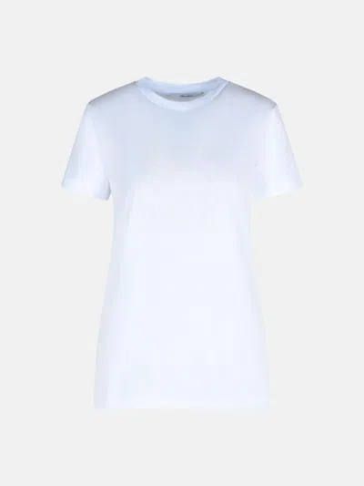 Max Mara 'giovane' White Cotton T-shirt