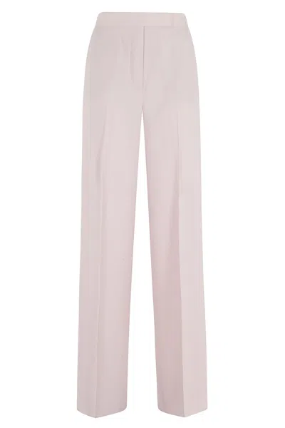 Max Mara Wide Pants In Neutral