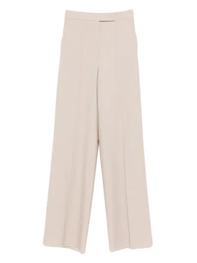 Max Mara Girone Trousers In Neutral