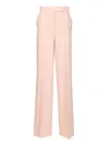 Max Mara Girone Wide Leg Pants Trousers Rose In Brown