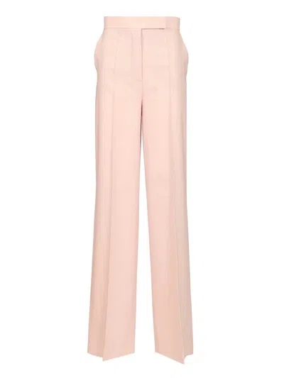 MAX MARA GIRONE WIDE LEG PANTS TROUSERS ROSE