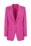 Max Mara Gitane Blazer In Fuxia