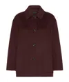 Max Mara Giugno Coat In Red