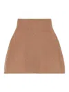 Max Mara Giulio Wool And Cashmere Ribbed Cape In Camel