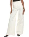 Max Mara Giuliva Linen-blend Trouser In White