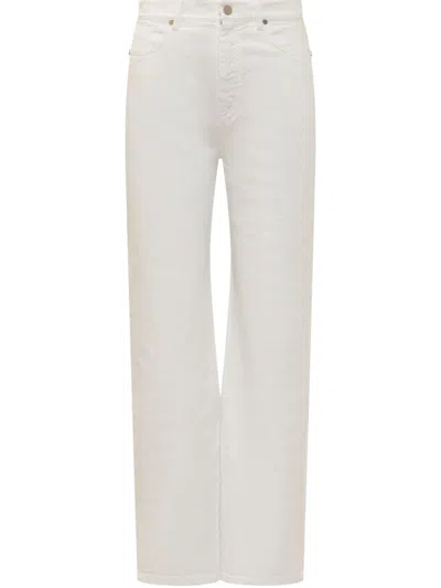 Max Mara Giuria Jeans In White