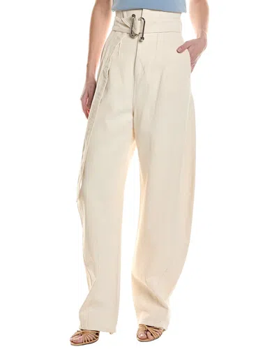 Max Mara Glauco Trouser In White