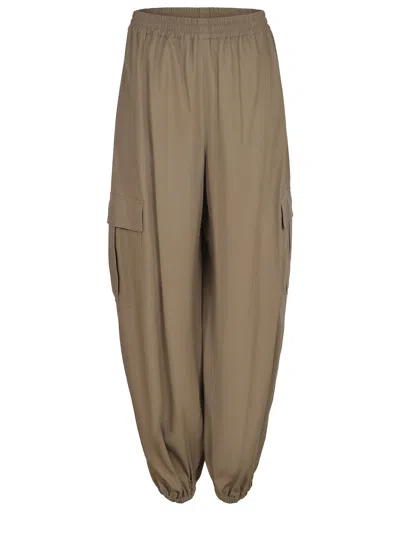 Max Mara "glauco" Trousers In Green