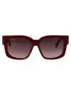 Max Mara Glimpse Square-frame Sunglasses In Brown