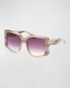 MAX MARA GLIMPSE ACETATE BUTTERFLY SUNGLASSES