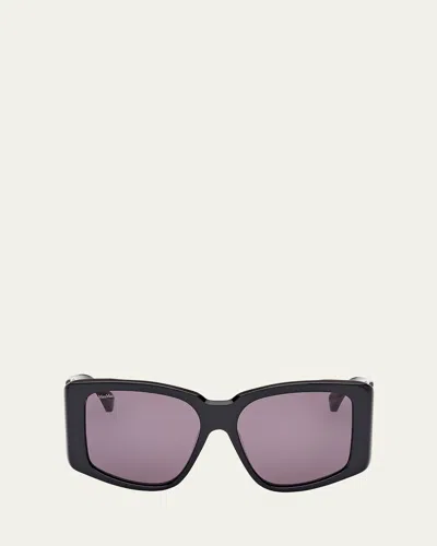 MAX MARA GLIMPSE ACETATE BUTTERFLY SUNGLASSES