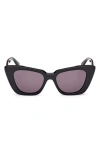 Max Mara Glimpse5 50mm Polarized Butterfly Sunglasses
