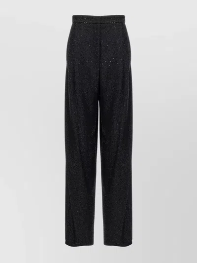 MAX MARA SEQUINED WIDE-LEG TROUSERS
