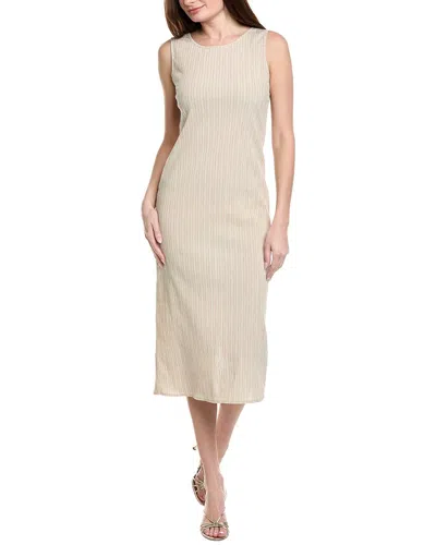 Max Mara Globale Midi Dress In Gray