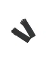 Max Mara Gloves In Black
