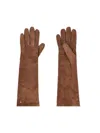 Max Mara Gloves In Brown