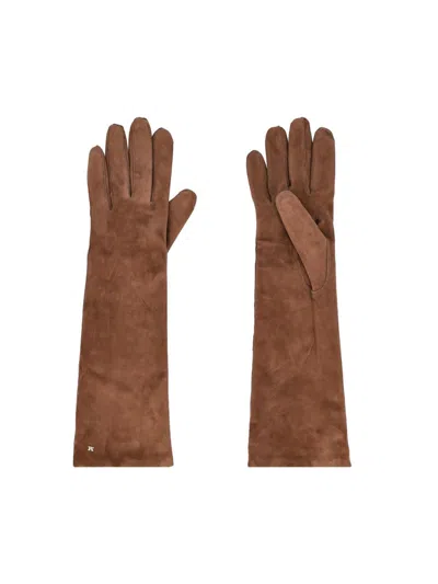 Max Mara Gloves In Brown