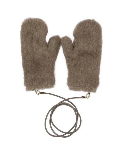 Max Mara Gloves In Brown