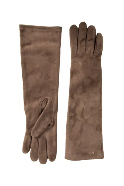 Max Mara Gloves In Brown