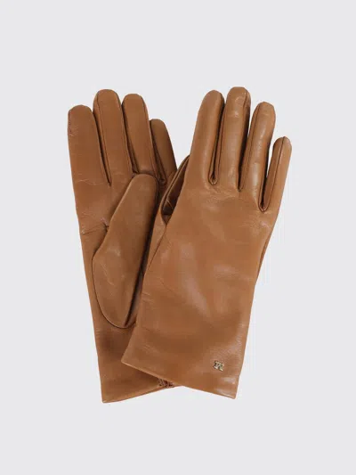 Max Mara Gloves Woman  In Brown