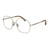 Max Mara Gold Women Optical Frames In Multi