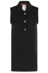 Max Mara Studio Polo Shirt Woman Black In Black