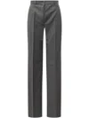 Max Mara Gong Trousers In Grey