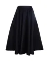 Max Mara Gonna Farneto Nero In Black