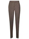 Max Mara Gonzaga Micro Fantasy Pants In Brown