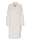 Max Mara Studio Coat Woman White Women In White