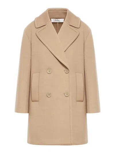 Max Mara Gradi Jacket In Jersey In Beige