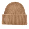 Max Mara Gram Embroidery Cashmere Beanie Hat In Sand