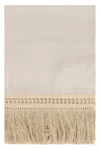 Max Mara Grammo Linen Scarf In Beige