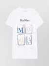 Max Mara Graphic Print Short Sleeve Top Collection