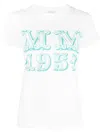 Max Mara Cotton T-shirt In Weiss