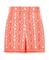 Max Mara Shorts In Orange