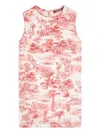 Max Mara Graphic-print Sleeveless Top In Red