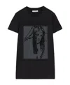 Max Mara Graphic-print T-shirt In Black