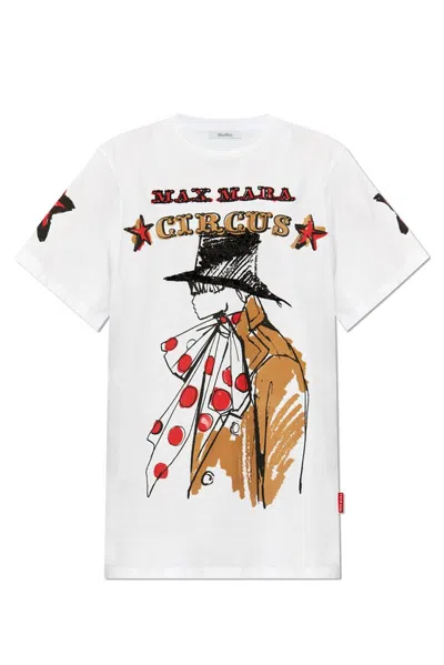 Max Mara Women's T-shirts In White
