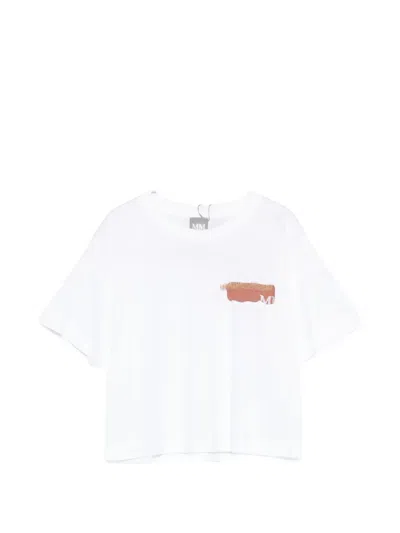 Max Mara Graphic T-shirt In White