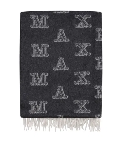 Max Mara Scarfs Anthracite In Gray